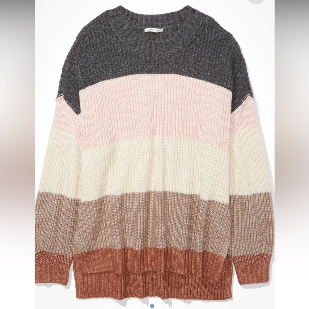 American Eagle Outfitters Oversized Dreamspun Crew Neck Sweater
